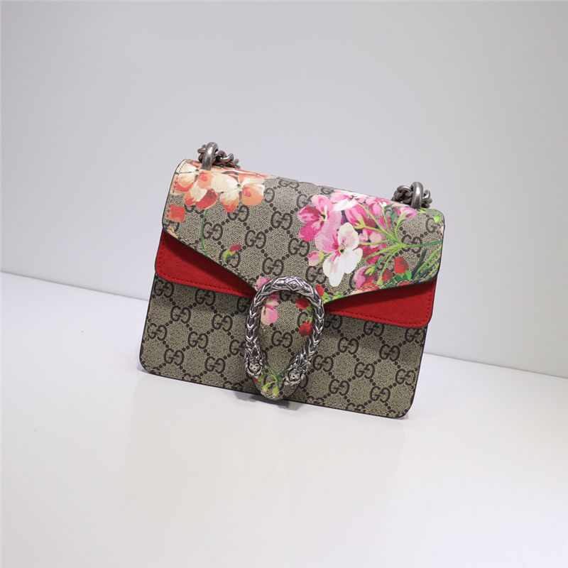 Dionysus GG Supreme mini Bag 421970 blooms high