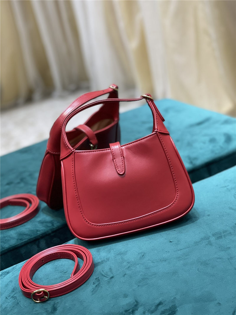 Jackie 1961 mini shoulder bag 637091 leather red High