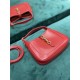 Jackie 1961 mini shoulder bag 637091 leather red High