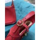 Jackie 1961 mini shoulder bag 637091 leather red High