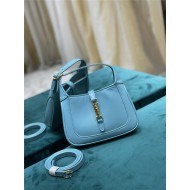 Jackie 1961 mini shoulder bag 637091 leather light blue High