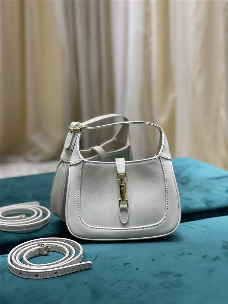 Jackie 1961 mini shoulder bag 637091 leather white High