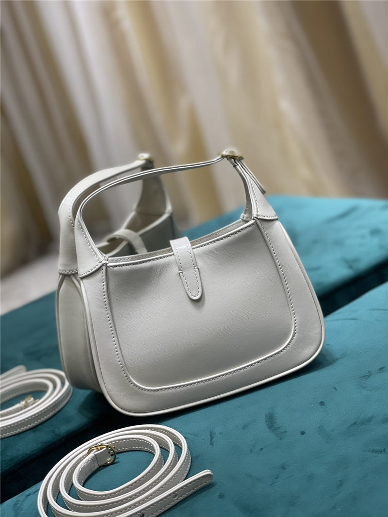 Jackie 1961 mini shoulder bag 637091 leather white High