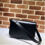 Gucci Horsebit 1955 shoulder bag 602204 black leather high