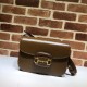 Gucci Horsebit 1955 shoulder bag 602204 brown leather high