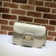 Gucci Horsebit 1955 shoulder bag 602204 white leather high