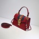 Sylvie leather mini bag Leather 470270 Red high