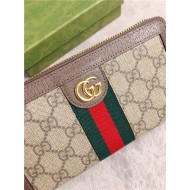 Ophidia GG zip around wallet GG Supreme canvas 523154 high