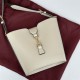 Gucci MINI BUCKET SHOULDER BAG Leather 782908 Ivory High