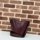 Gucci MINI BUCKET SHOULDER BAG Leather 782908 Burgundy High