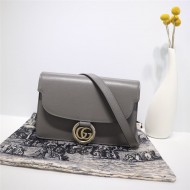 Gucci flap leather bag bag 589474 High