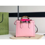 Gucci Diana small tote bag 660195 Pink High