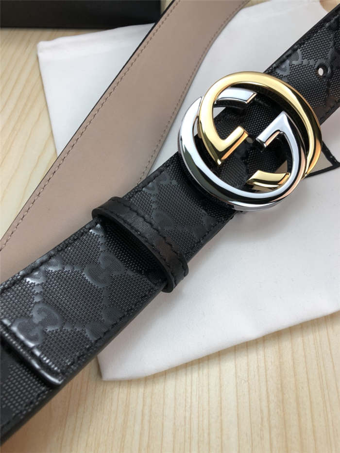 Gucci GG Supreme belt with G buckle 38mm High