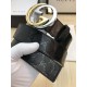 Gucci GG Supreme belt with G buckle 38mm High