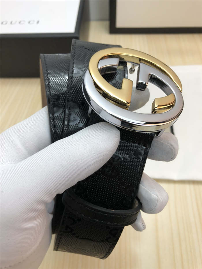 Gucci GG Supreme belt with G buckle 38mm High