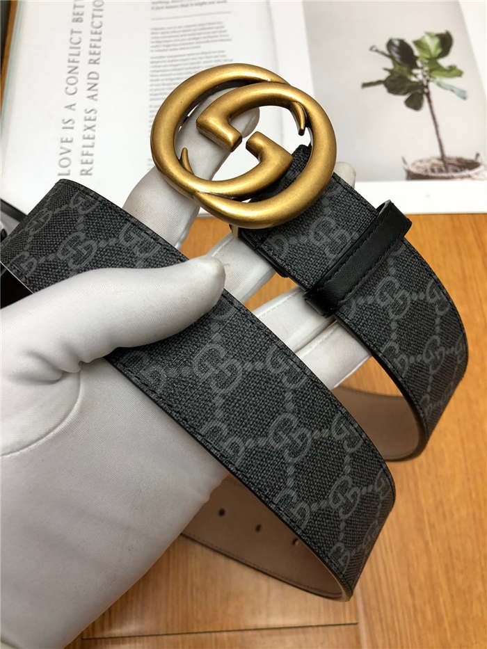 Gucci GG belt with interlocking G buckle 38mm High