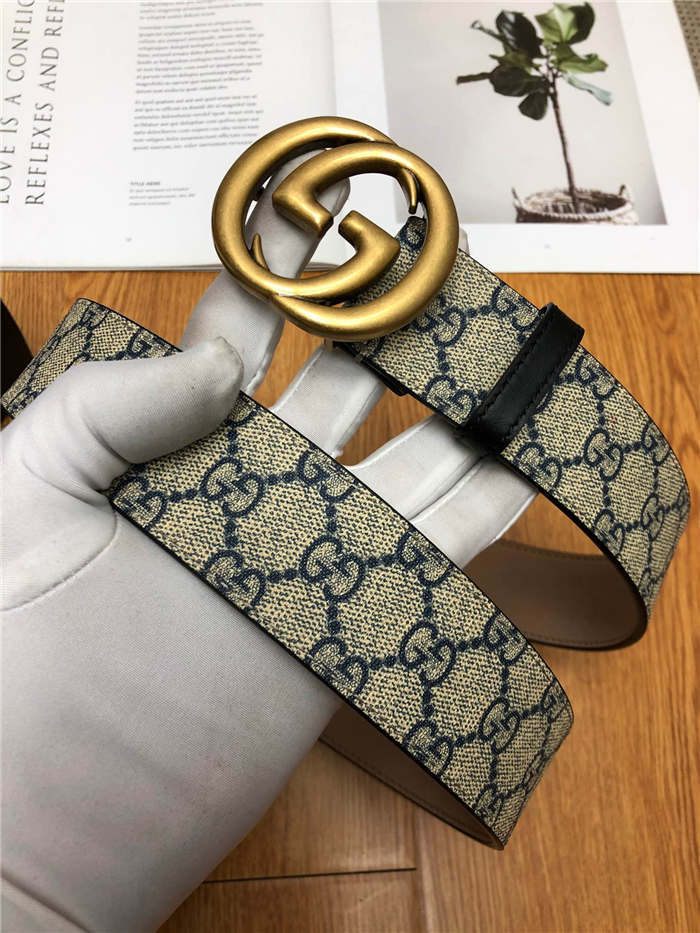 Gucci GG belt with interlocking G buckle 38mm High