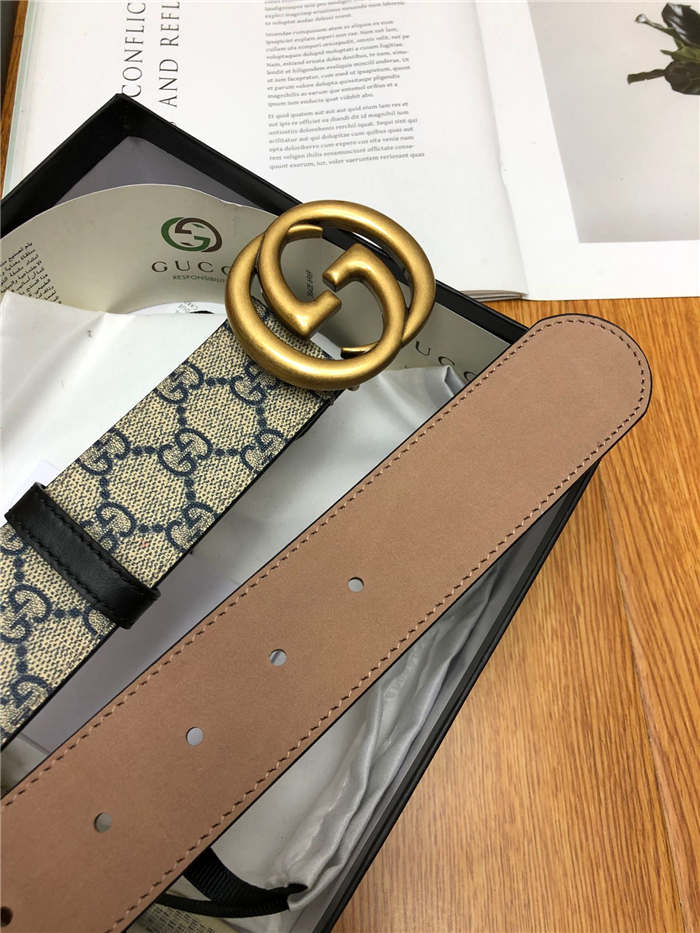 Gucci GG belt with interlocking G buckle 38mm High