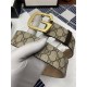 Gucci GG belt with G buckle Gold 38mm High