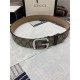 Gucci GG belt with G buckle Silver 38mm High