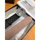 Gucci GG belt with G buckle Silver 38mm High