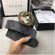 Gucci GG Supreme belt with G buckle 35/38mm High