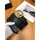 Gucci Signature belt with interlocking G buckle 38mm Anti-Gold High