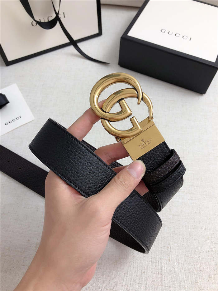 Gucci Reversible belt with Double G buckle 40mm High