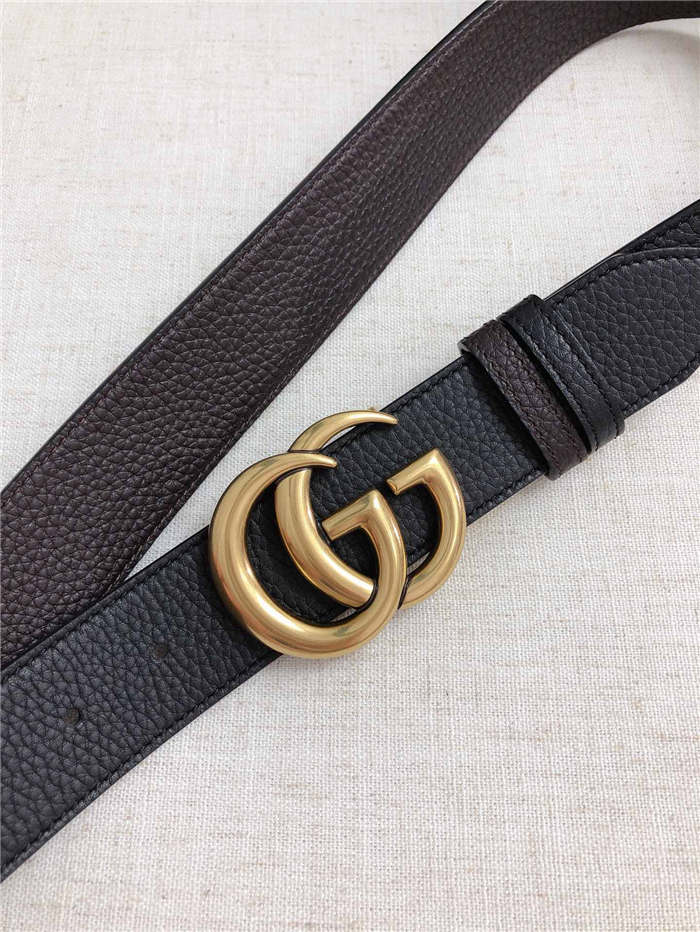 Gucci Reversible belt with Double G buckle 40mm High