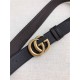 Gucci Reversible belt with Double G buckle 40mm High