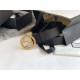 Gucci Leather belt with interlocking G buckle 38mm High