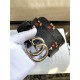 Gucci GG belt with Double G buckle 35mm Mickey High