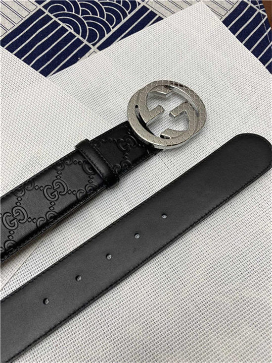 Gucci Signature belt with G buckle 38mm High