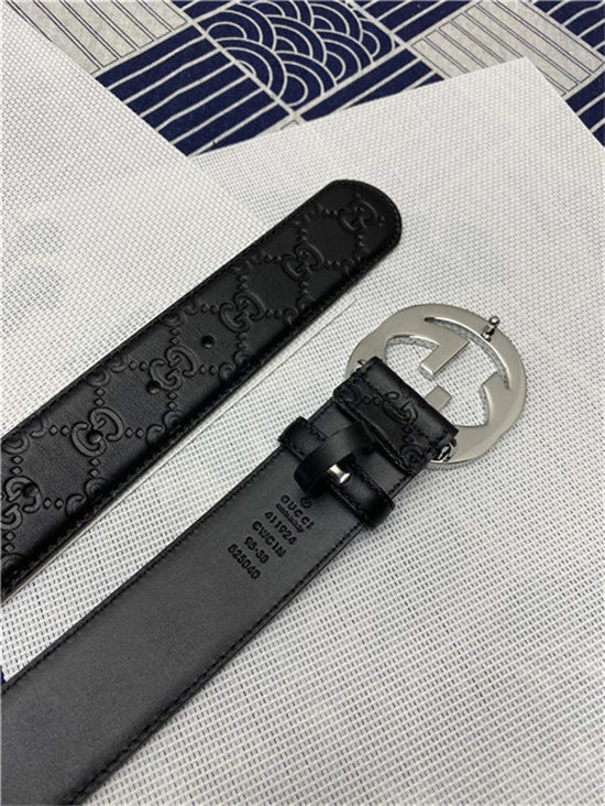 Gucci Signature belt with G buckle 38mm High