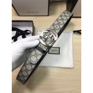 Gucci GG Supreme belt with G buckle 38mm High