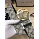 Gucci GG Supreme belt with G buckle 38mm High