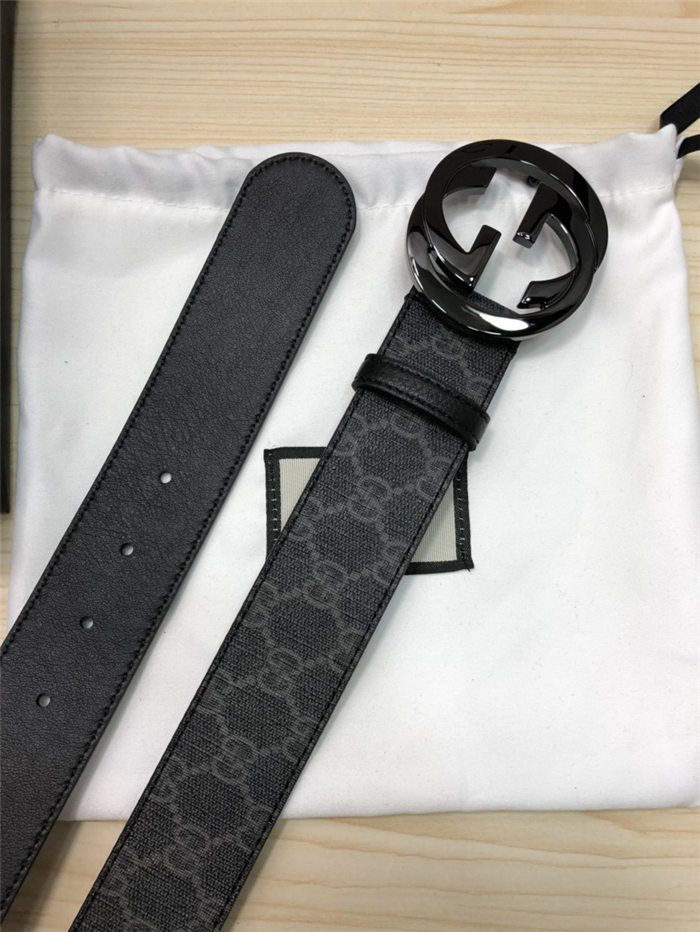 Gucci GG Supreme belt with G buckle 38mm High