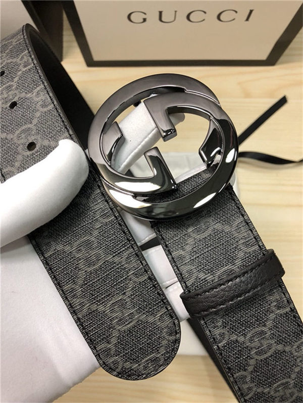 Gucci GG Supreme belt with G buckle 38mm High