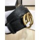 Gucci Signature belt with Double G buckle 38mm High