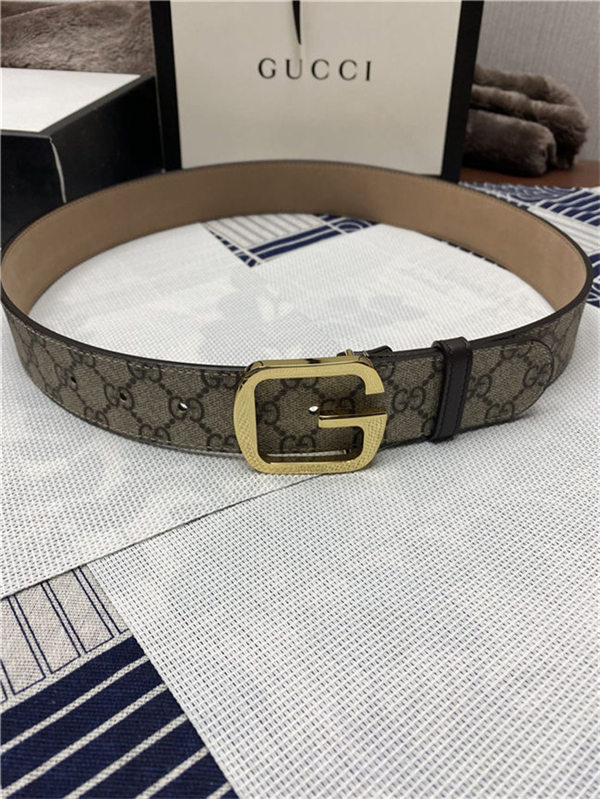 Gucci GG Supreme belt with G buckle 38mm High