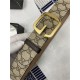 Gucci GG Supreme belt with G buckle 38mm High