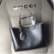 Gucci Reversible GG Tote Black mid