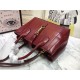 Jackie 1961 medium tote bag Burgundy mid