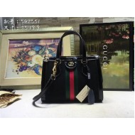 Gucci Ophidia small tote bag Suede Black Mid