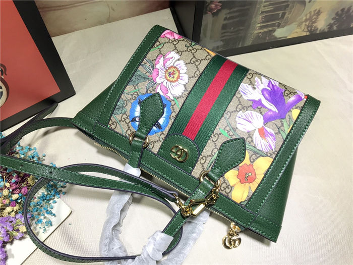 Gucci Ophidia small tote bag Green Mid