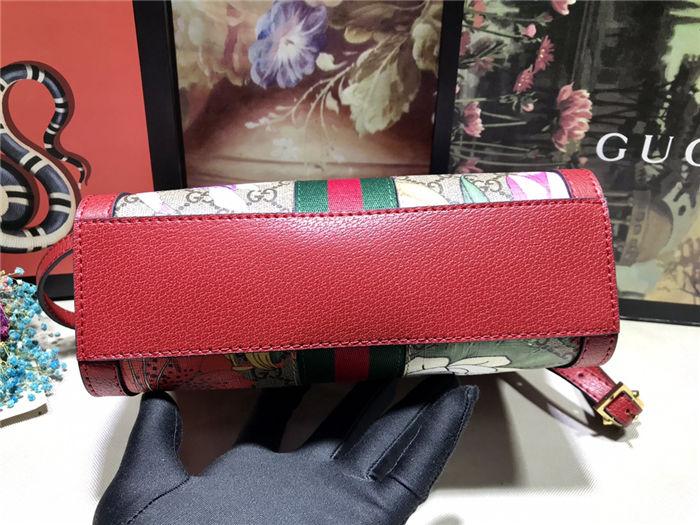 Gucci Ophidia small tote bag Red Mid