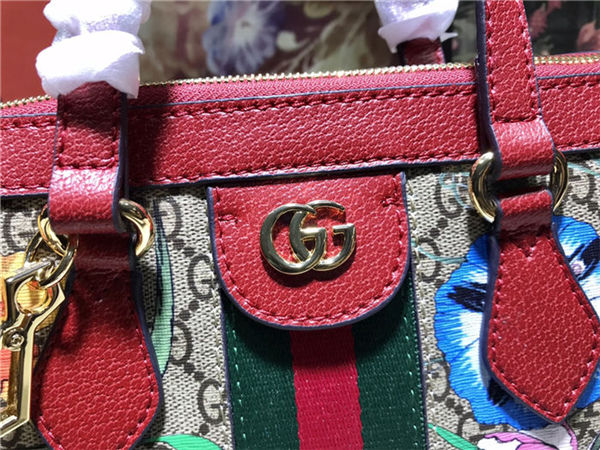 Gucci Ophidia small tote bag Red Mid