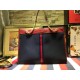 Gucci Rajah GG tote Black-Red Mid