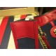 Gucci Rajah GG tote Black-Red Mid