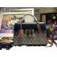 Gucci Padlock GG Supreme top handle bag GG-Black Mid